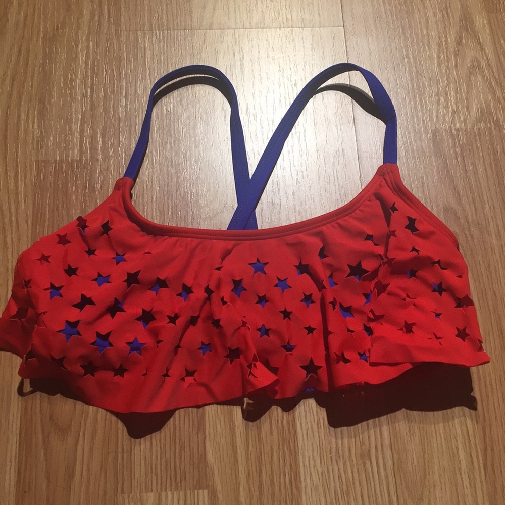 A women’s bathing suit top